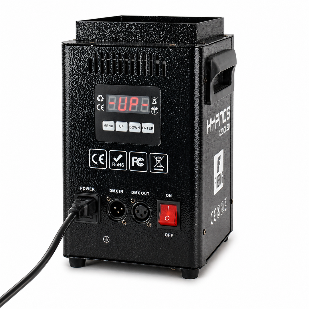 Firefog Hypnos 1200LED vertikal rökmaskin 1200 W med RGB LED