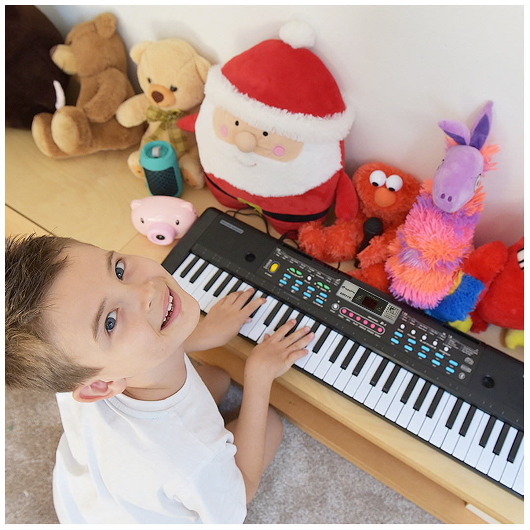 Sprimo 605 UFB keyboard med mikrofoner