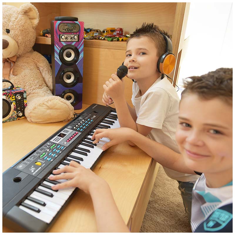 MQ 601 UFB PIANO orgelknappar med mikrofon
