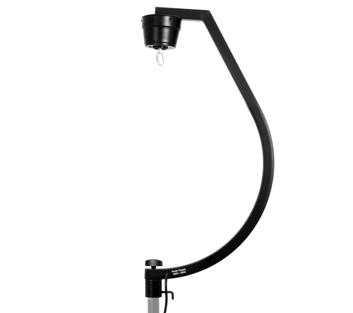 Hållare med motor för discokulor upp till 50 cm (svart)