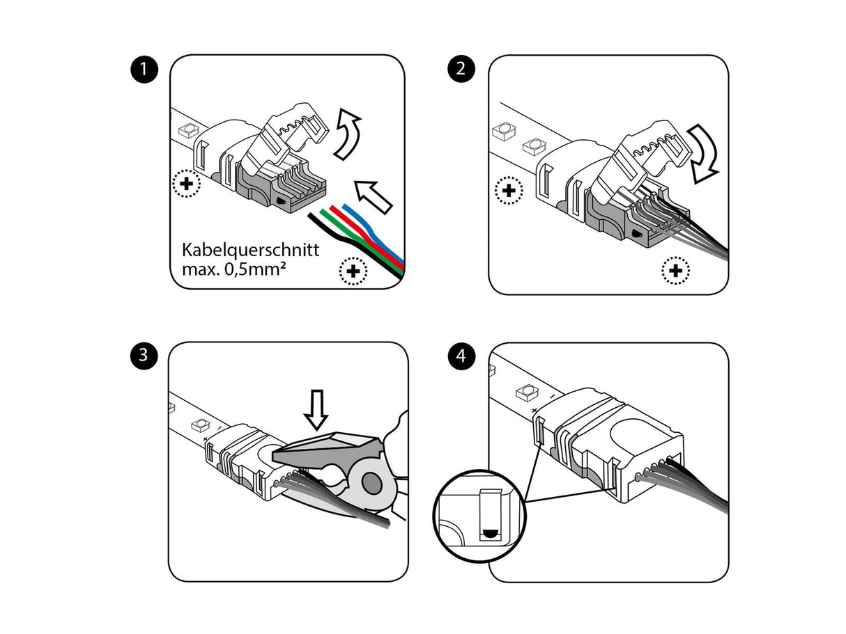 EUROLITE LED Strip Flexible Connector 2Pin 8mm