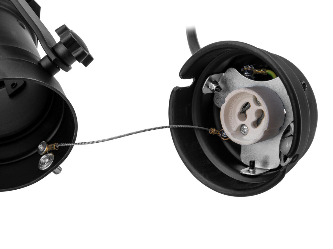 EUROLITE PAR-16 Spot GU-10 svart