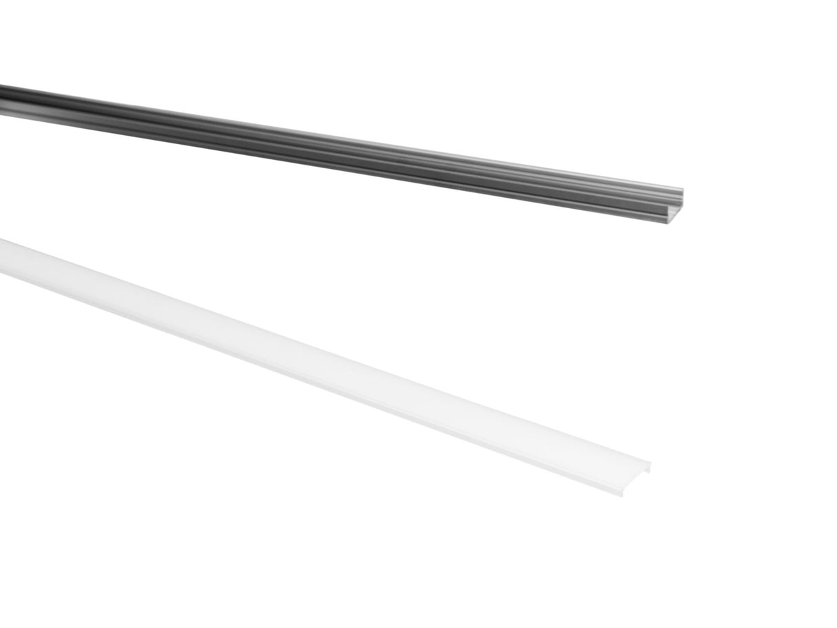 EUROLITE Kåpa för U- Profile 20mm mjölkaktig 2m