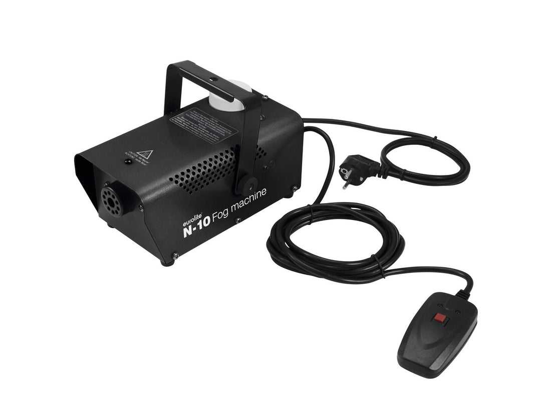 EUROLITE Set N-10 svart + B2D Basic Smoke Fluid 1l