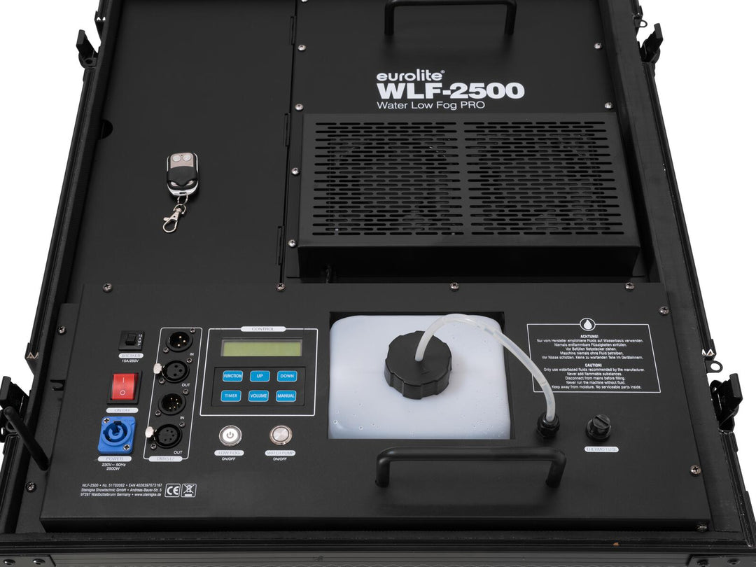 EUROLITE WLF-2500 Vatten Low Fog PRO