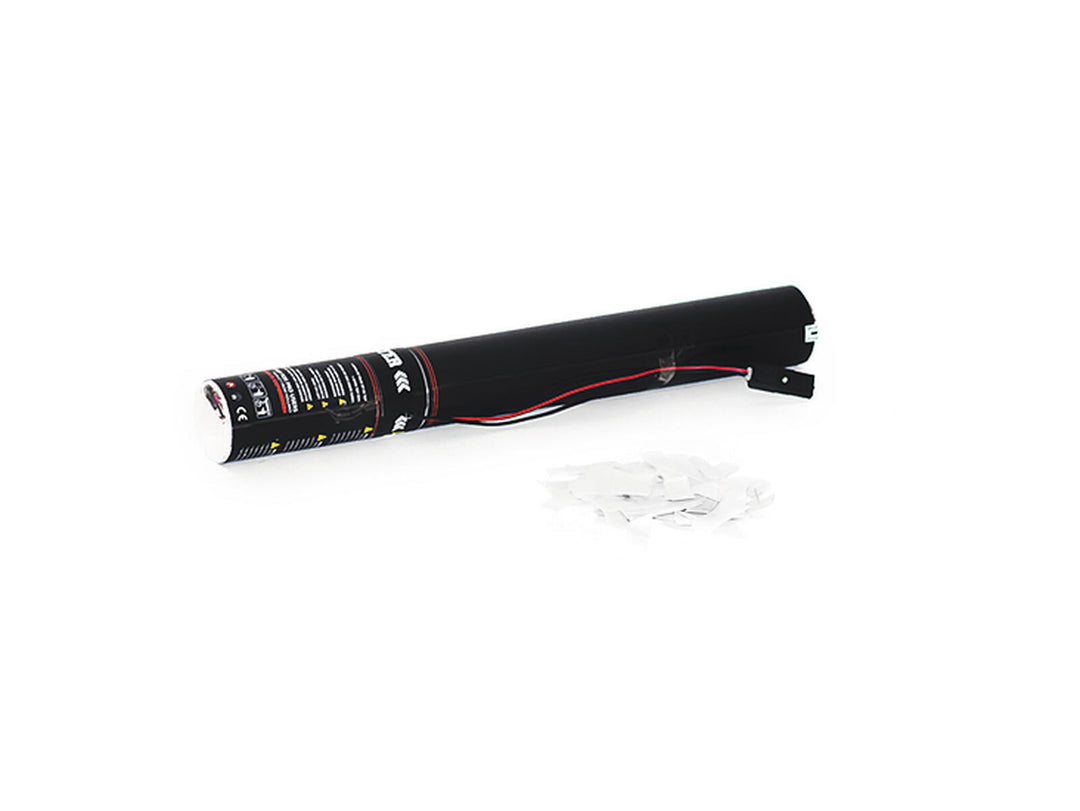 TCM FX elektrisk konfettikanon 50cm, vit