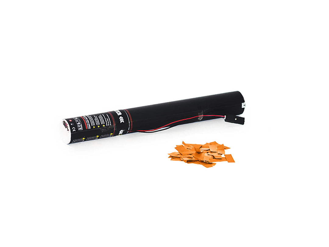 TCM FX Elektrisk konfettikanon 50 cm, orange