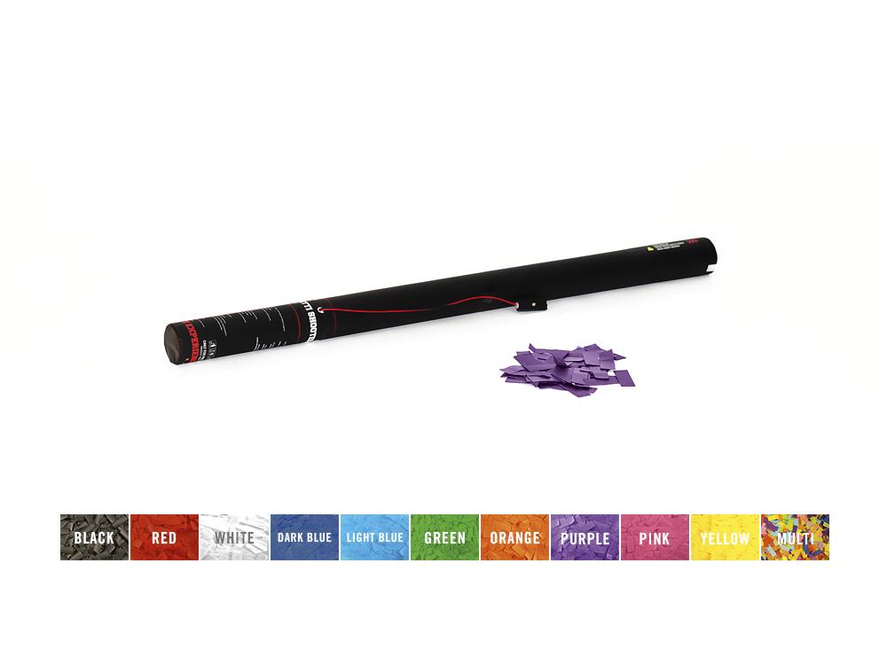 TCM FX Elektrisk konfettikanon 80 cm, lila