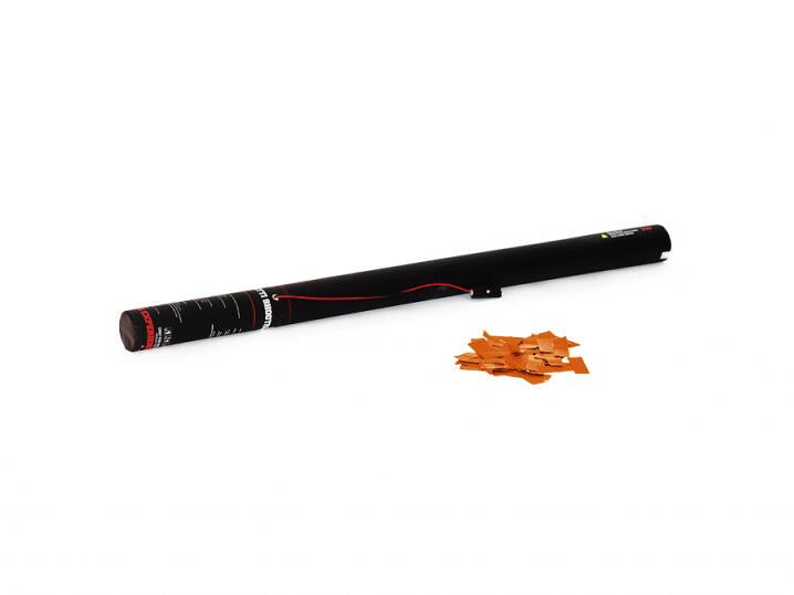TCM FX Elektrisk konfettikanon 80 cm, orange