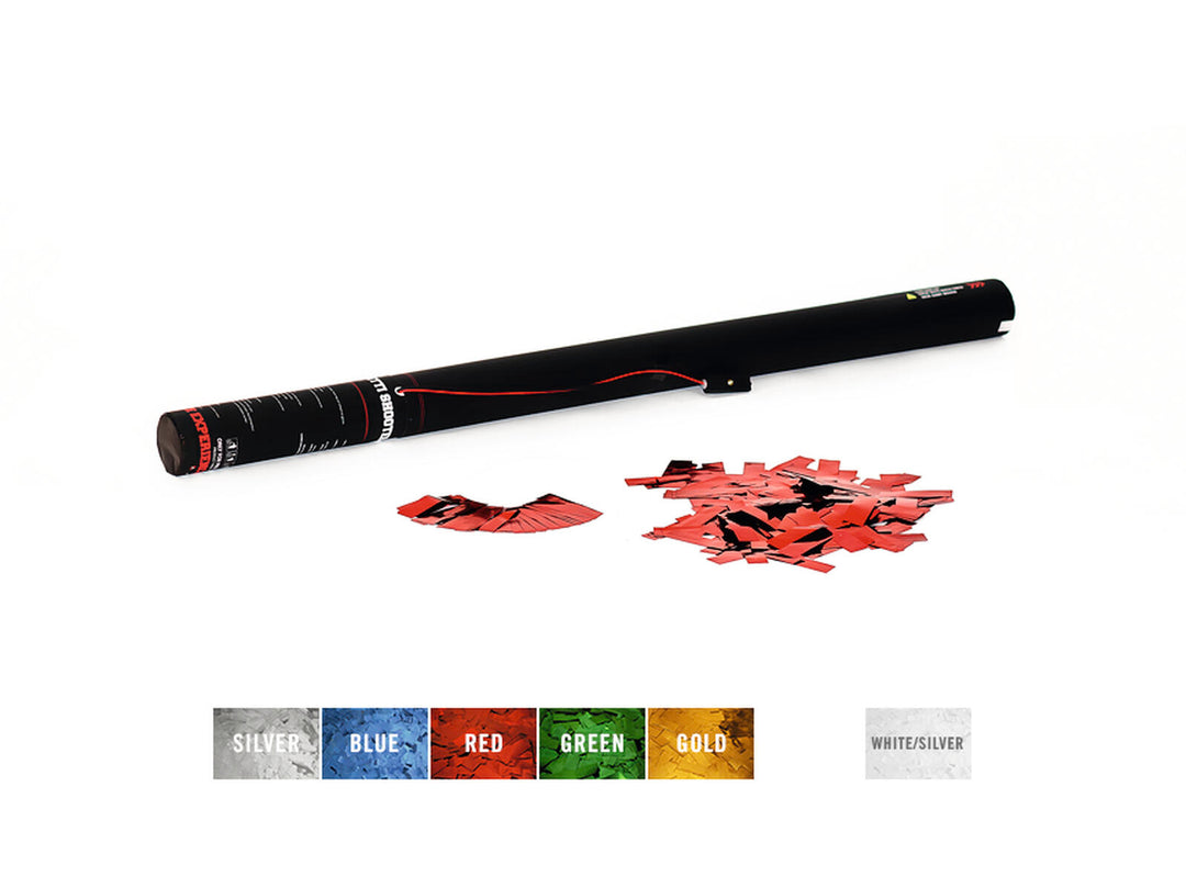 TCM FX Electric Confetti Cannon 80cm, röd metallic