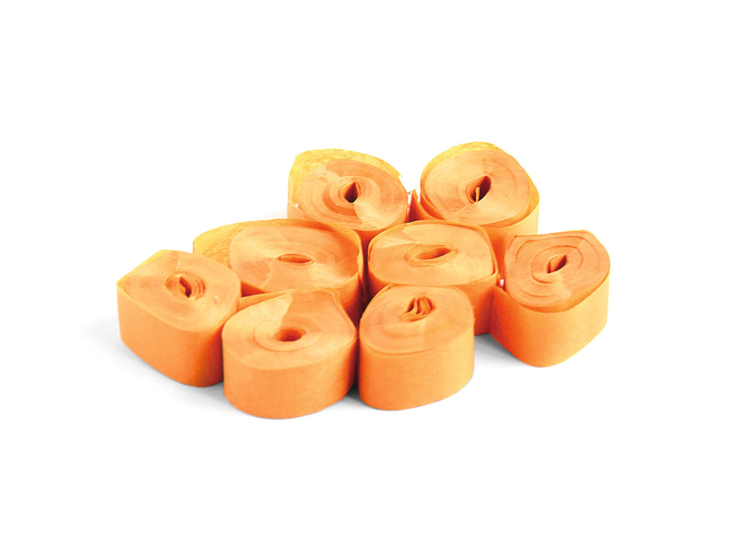 TCM FX Slowfall-serpentiner 5mx0.85cm, orange, 100x