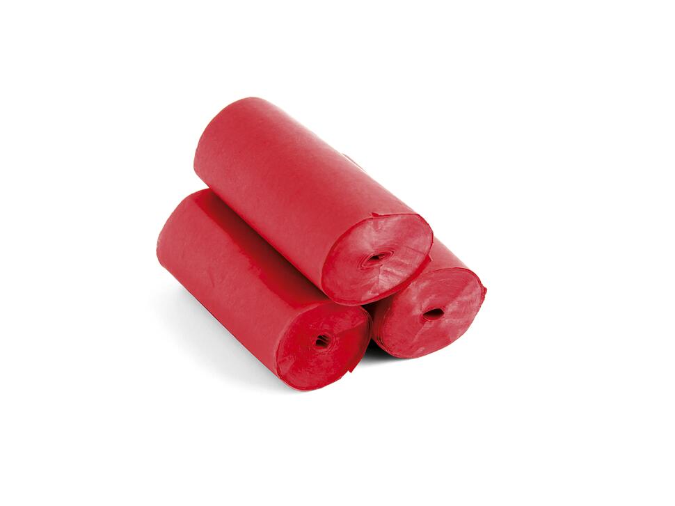 TCM FX Slowfall Streamers 10mx5cm, röd, 10x
