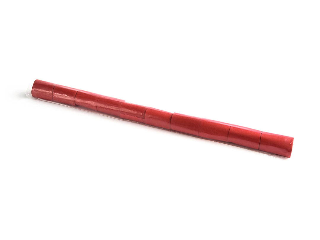 TCM FX Slowfall Streamers 10mx5cm, röd, 10x