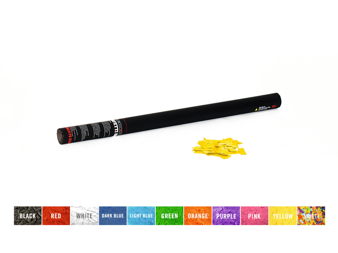 TCM FX Handhållen Konfettikanon 80cm, gul
