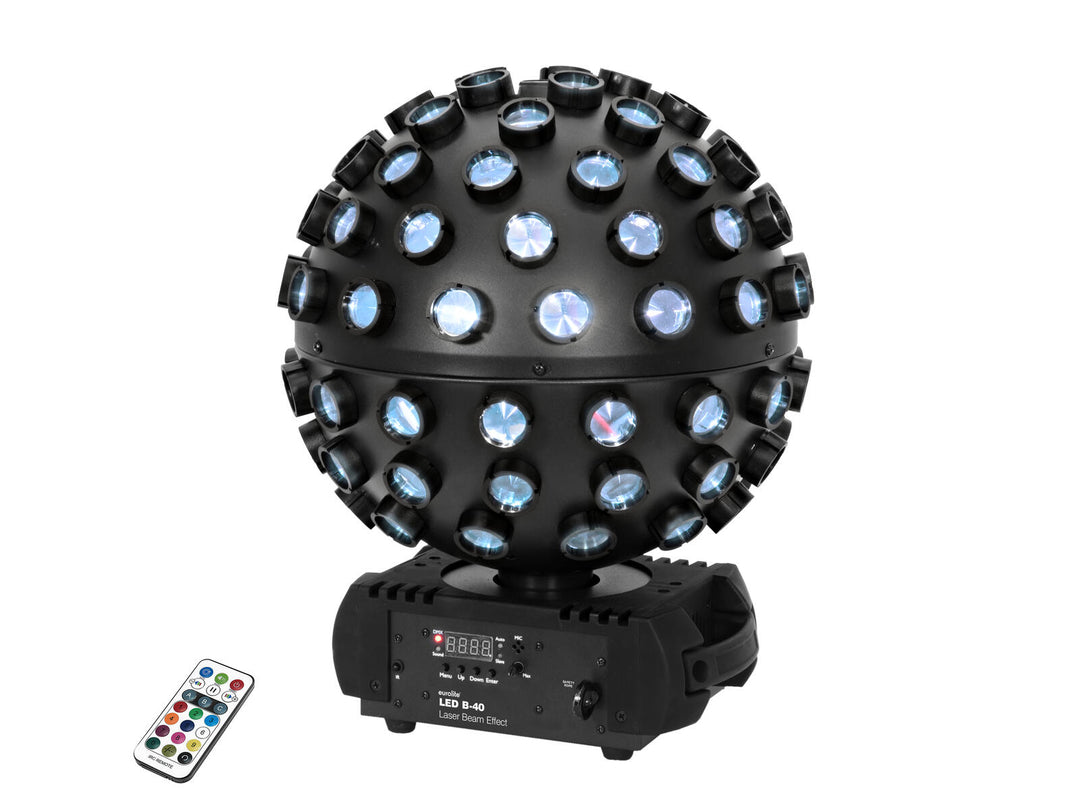 EUROLITE Set LED B-40 Laser Beam Effect + Soft Bag