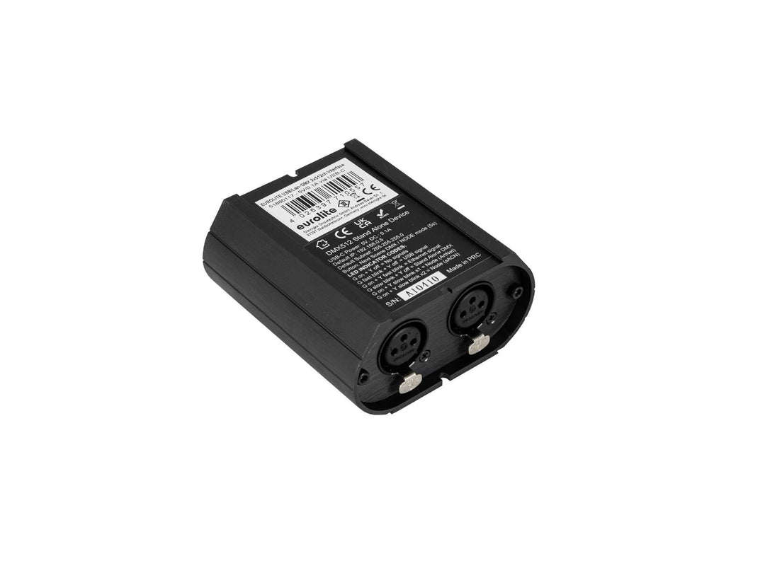 EUROLITE USB/LAN-DMX 2x512ch-gränssnitt