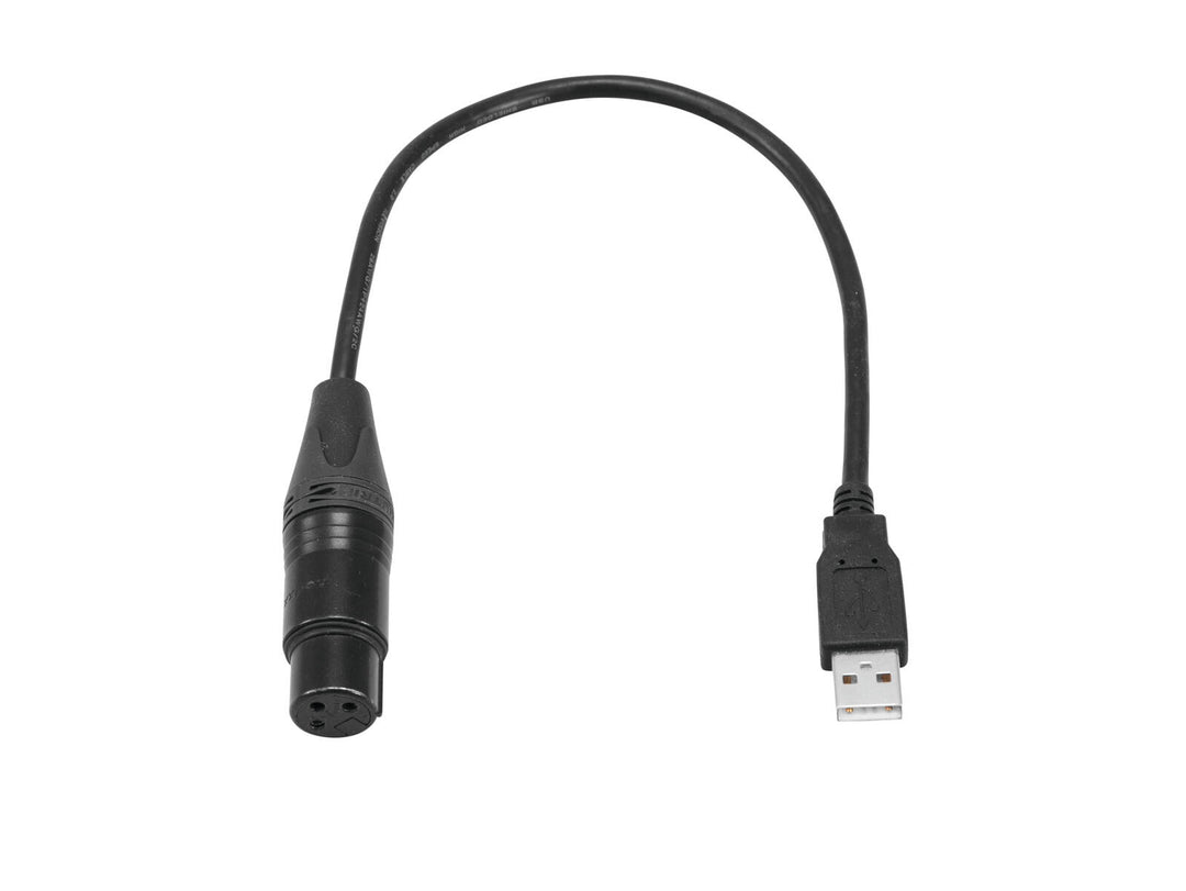 EUROLITE USB-DMX512-gränssnitt/uppdateringsadapter