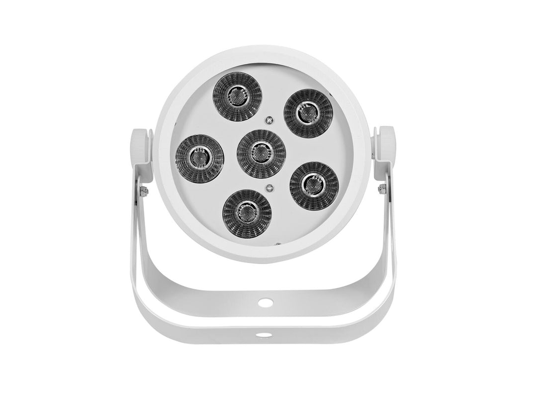 EUROLITE LED Silent Par 6 QCL golv wh