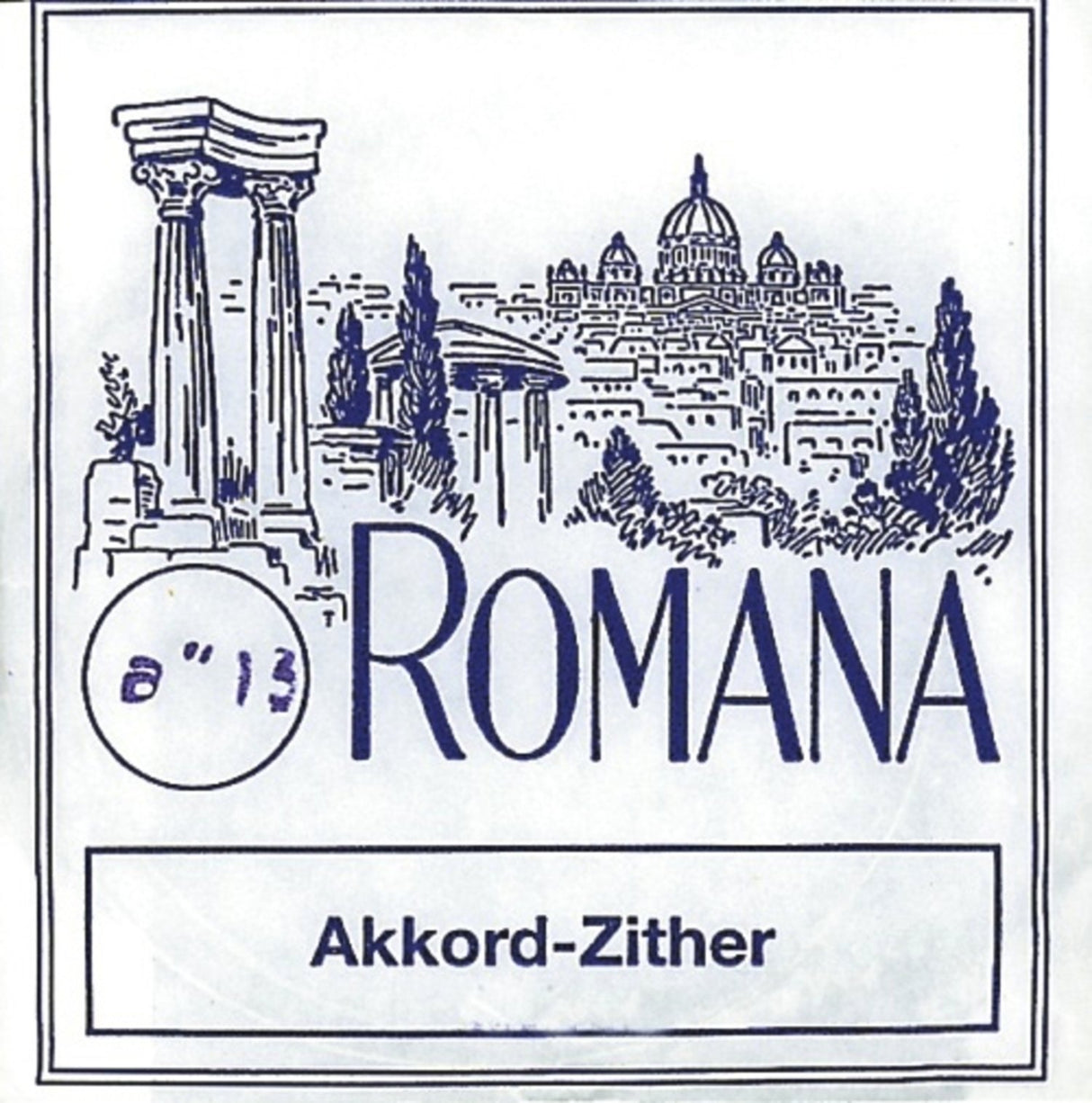 Romana Accord cittrasträngar - G-bas