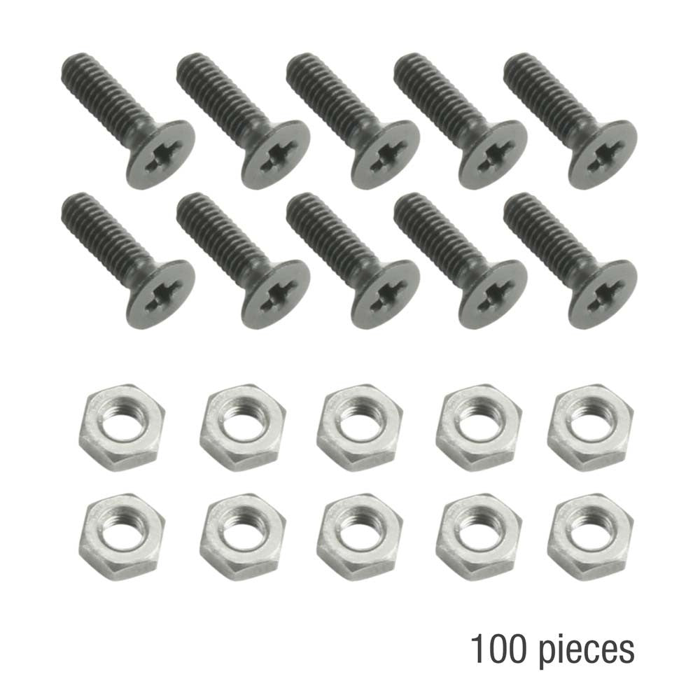 Adam Hall Chassis M3 Skruvset (100 st.)