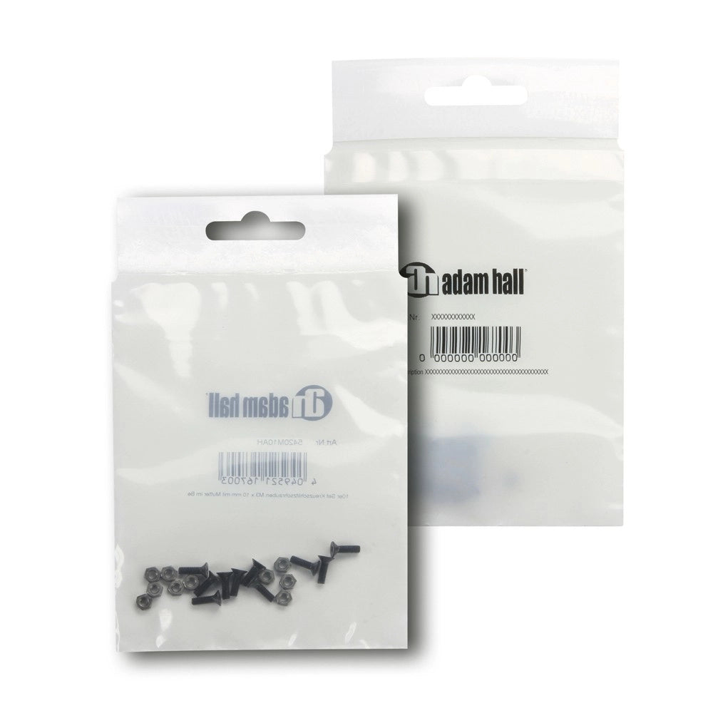 Adam Hall Chassis M3 Skruvset (10 st.)