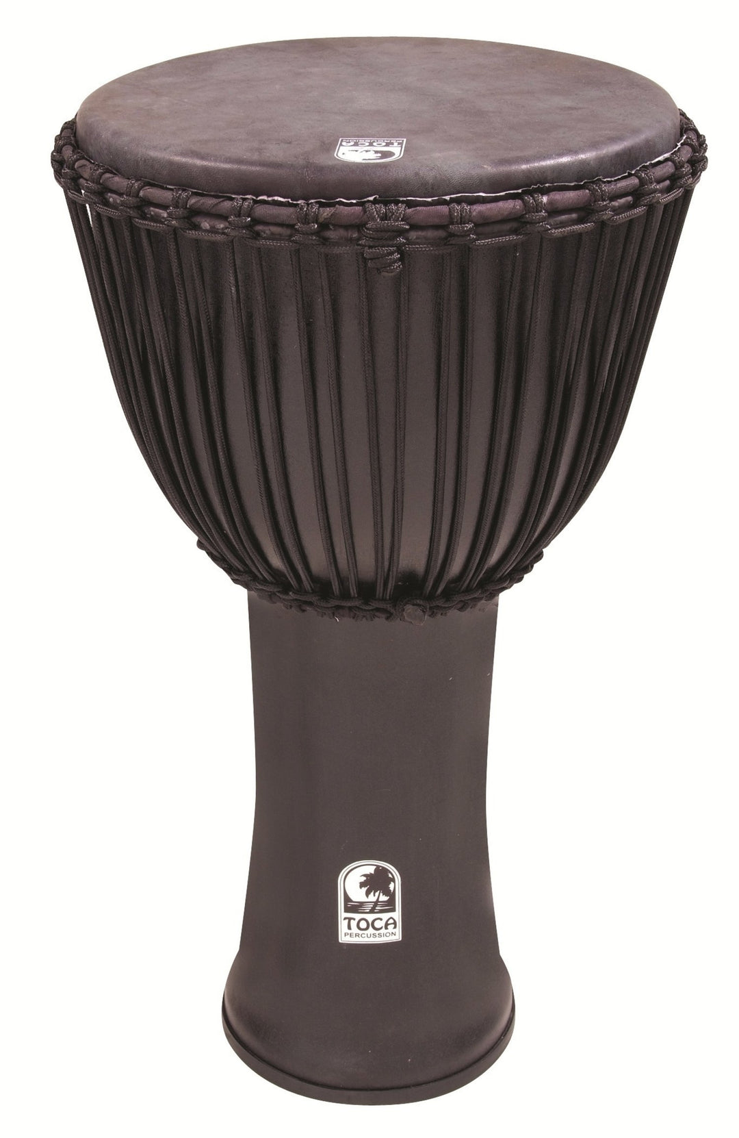 Toca Djembe Freestyle Rope Tuned - Kente-tyg med väska (SFDJ-14K)