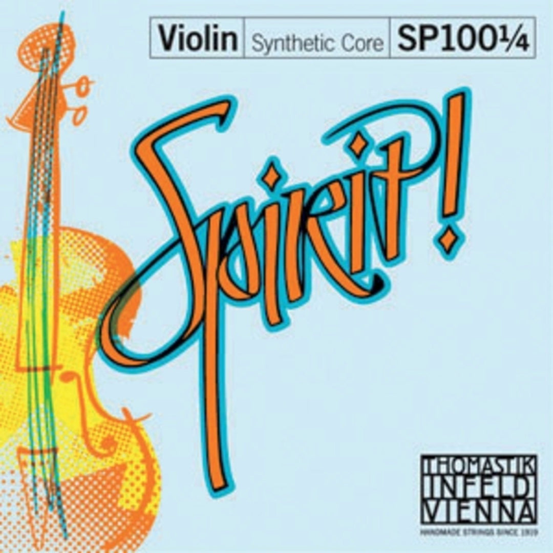 Thomastik-Infeld Fioler-strängar Spirit Fractonal – för små storlekar - Set 1/4 (SP1001/4)
