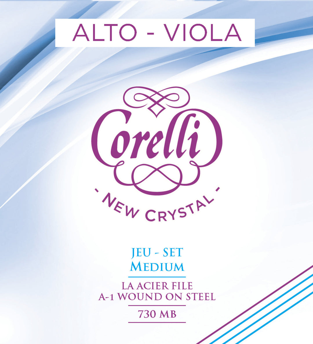 Corelli strängar för viola New Crystal - Medium (730MB)