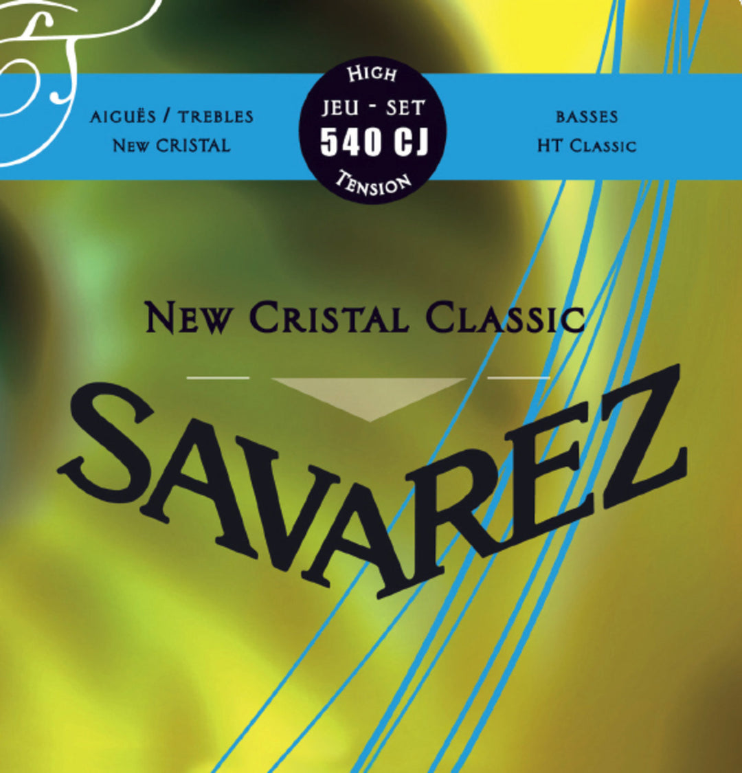Savarez strängar för klassiska Gitarrer New Cristal Classic - Set hög (540CJ)