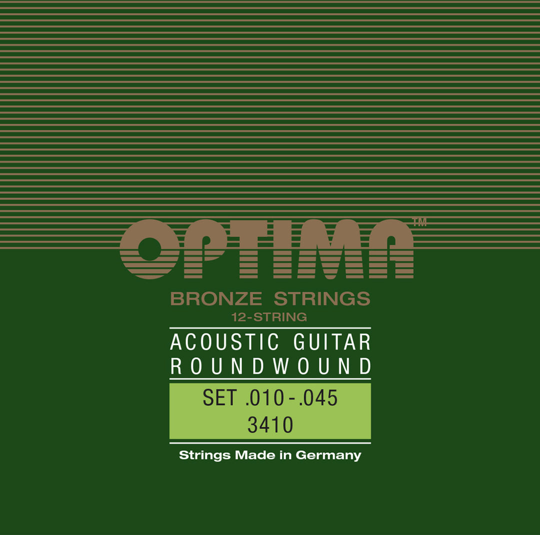 Optima Strings for Acoustic Guitar Bronze strings - 12-strängat set (1727.12EL)