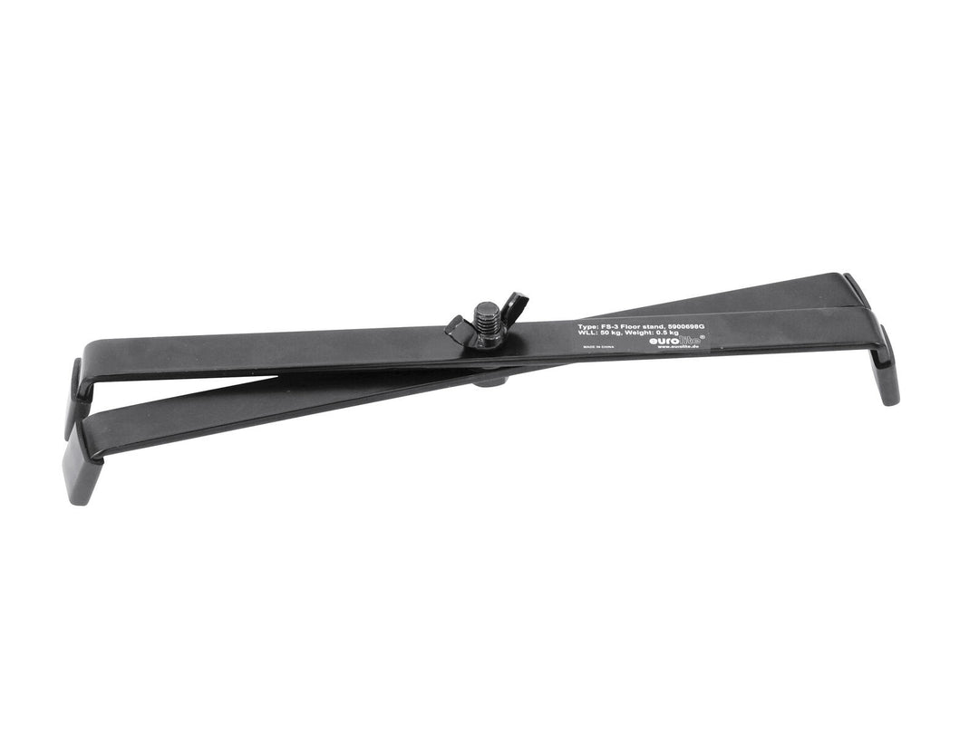 EUROLITE FS-3 Golvstativ, stål, svart