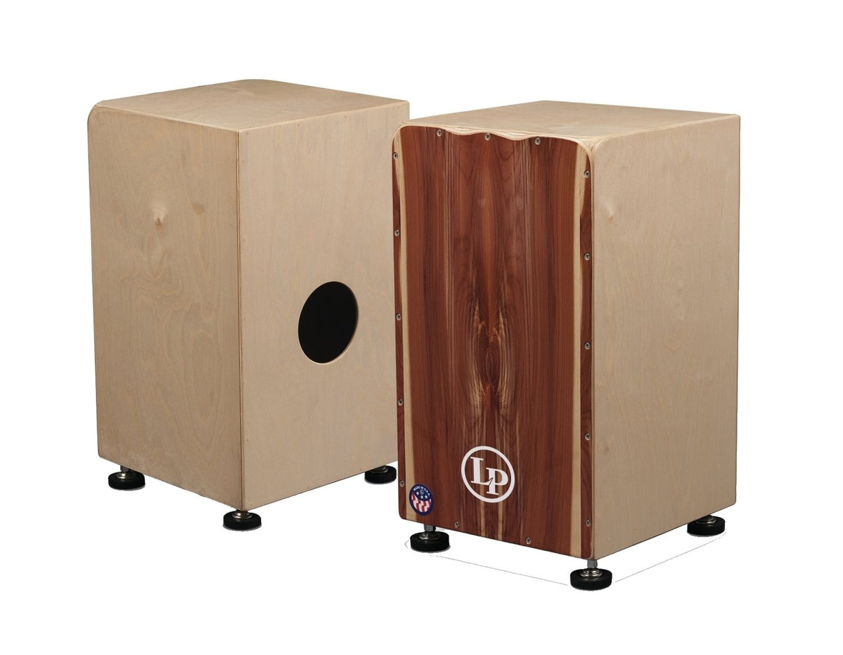 Latin Percussion Cajon Americana Flamenco Exotisk ceder med strängar (LP1446)