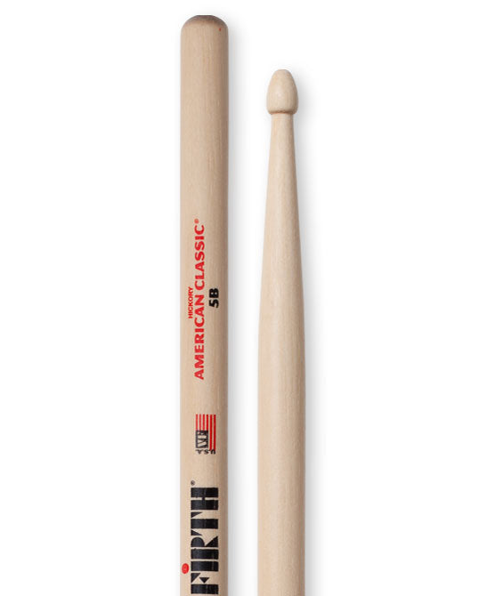 Vic Firth 5B trumpinnar (träspets)