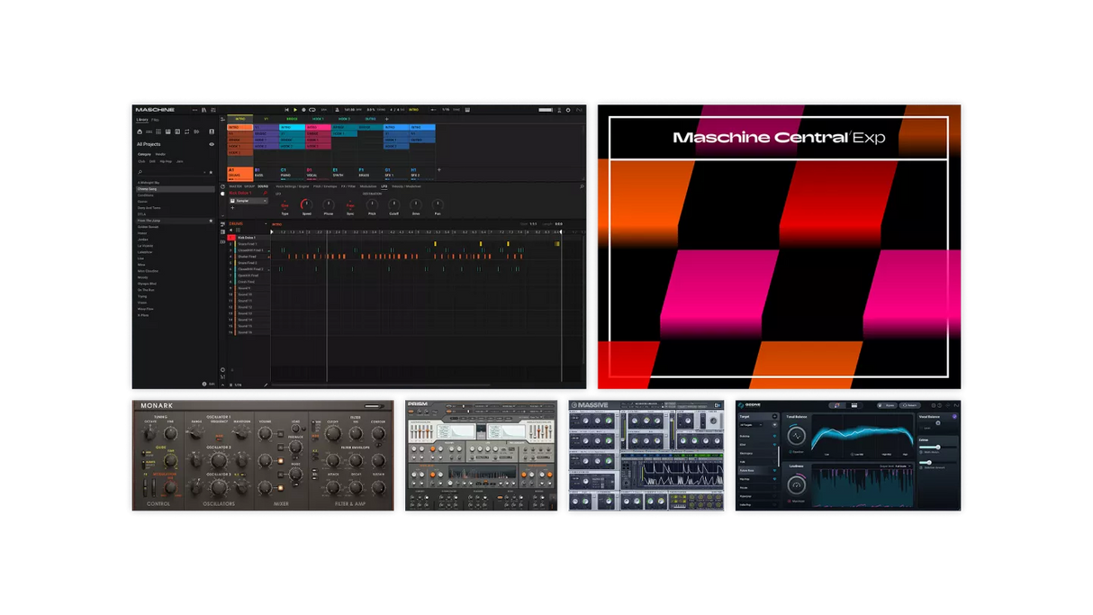Maschine 3 Paket Uppdatering