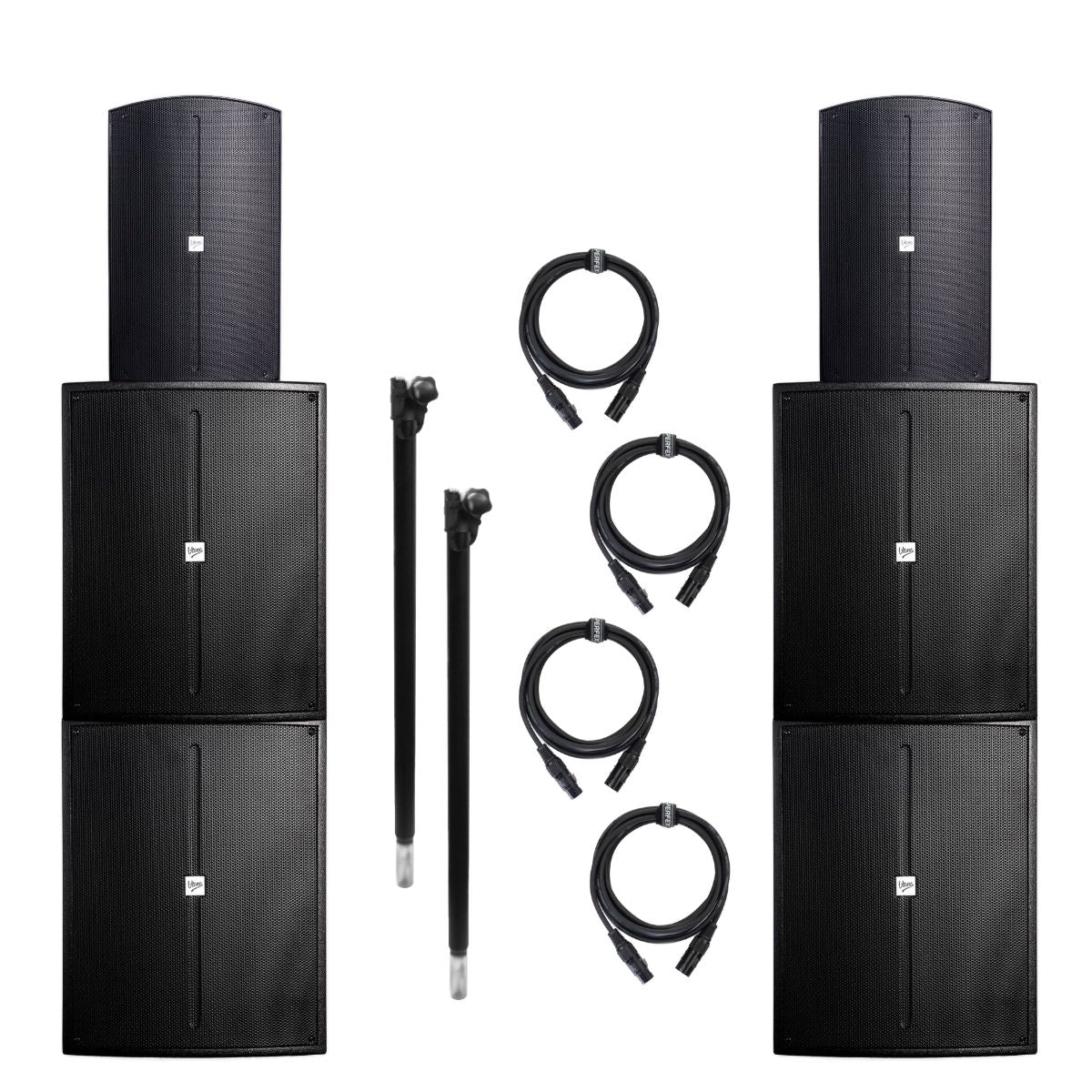 V-Tone NBX-115 Aktiv 15" PA-högtalare med DSP (350W)