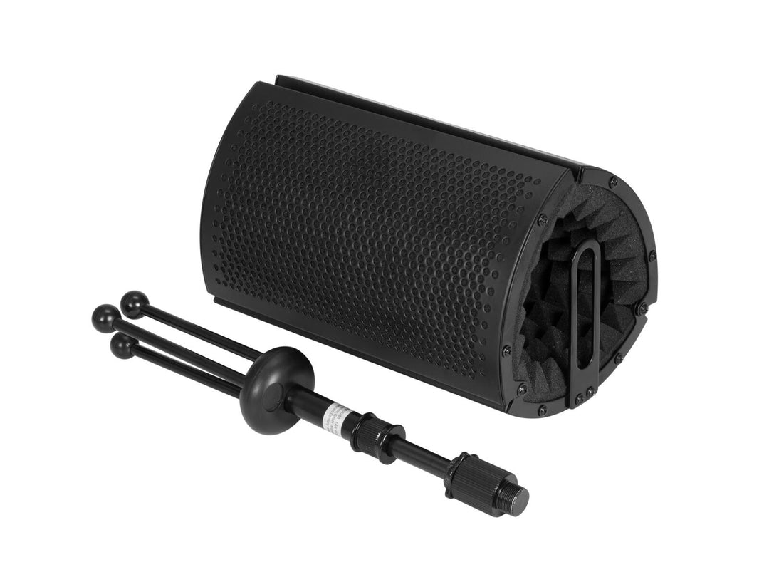 OMNITRONIC AS-04 Desk Microphone Absorber System, hopfällbart inkl. stativ