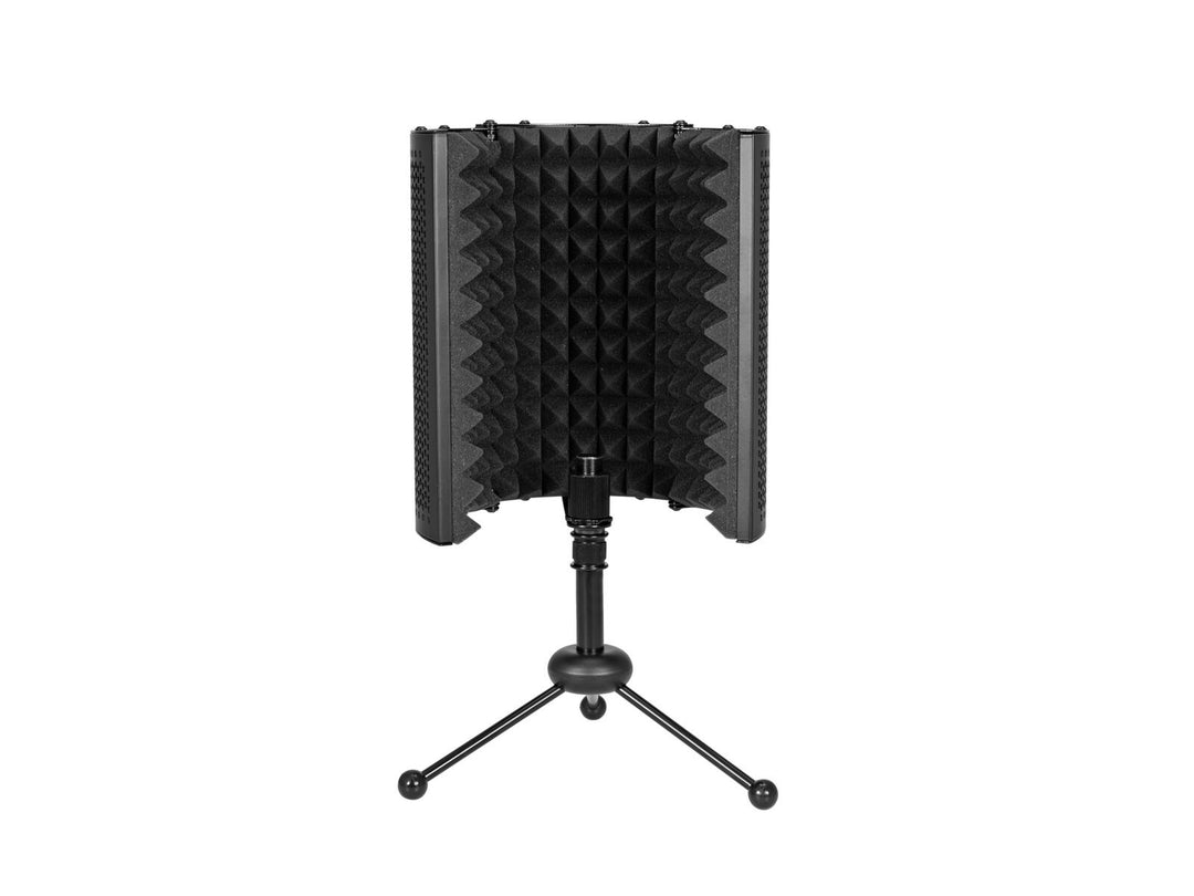 OMNITRONIC AS-04 Desk Microphone Absorber System, hopfällbart inkl. stativ