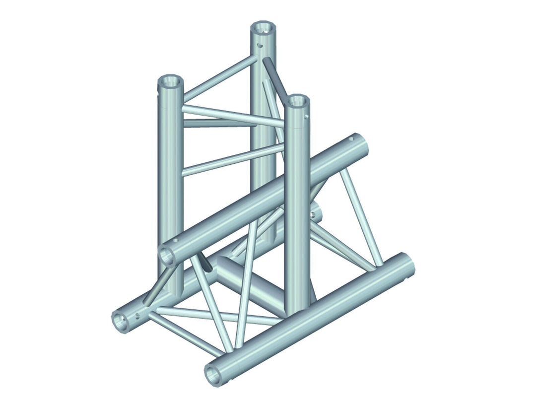 ALUTRUSS TRILOCK E-GL33 T-35 3-vägs T-stycke