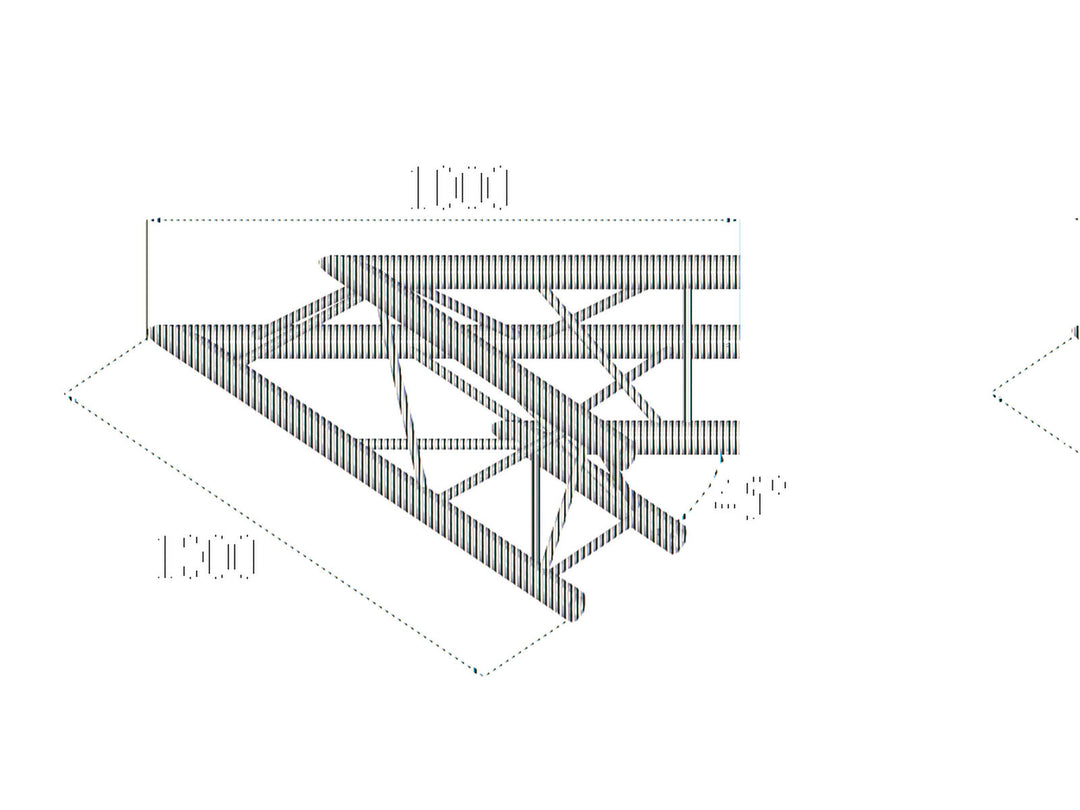 ALUTRUSS TRILOCK 6082AC-19 2-vägs hörn 45°