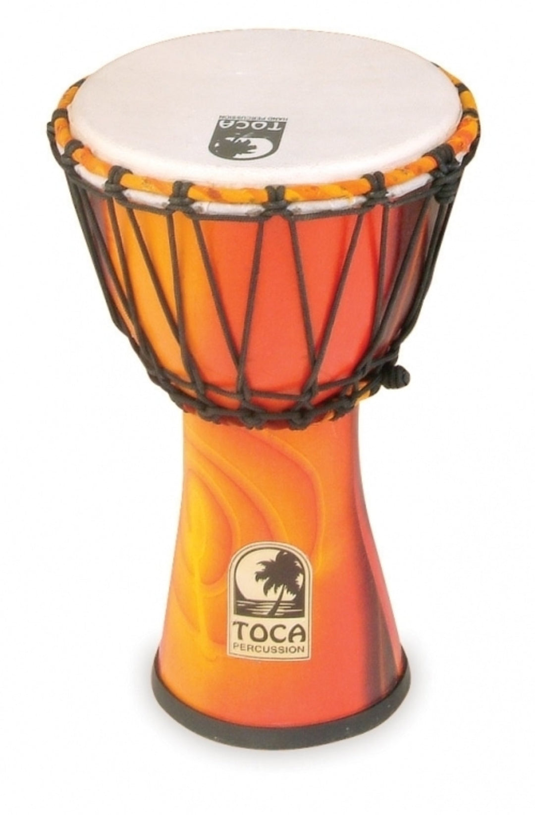 Toca Djembe Freestyle Rope Tuned - Woodstock Purple (SFDJ-9WP)