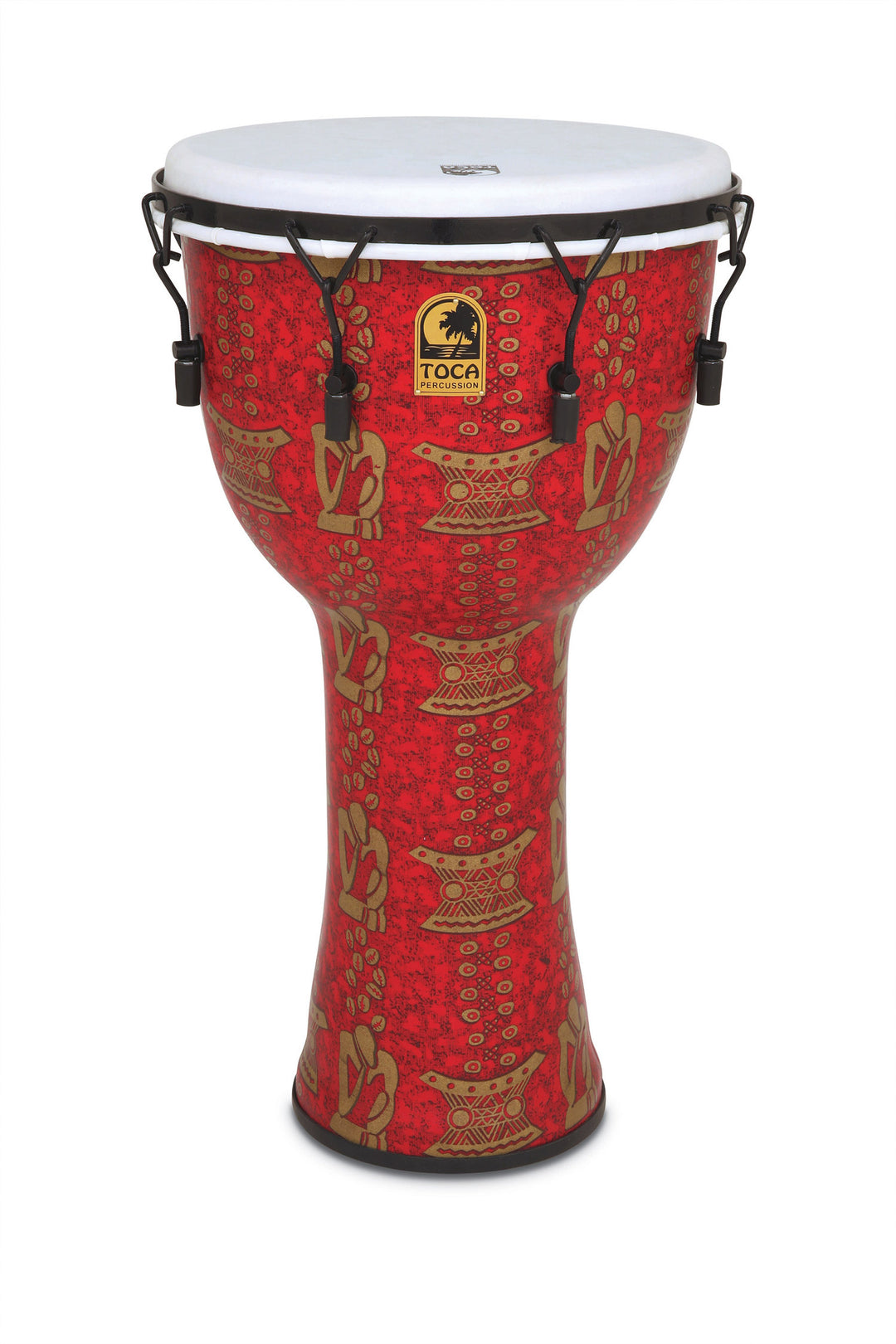 Toca Djembe Freestyle II mekaniskt stämd - Röd mask (TF2DM-14RMB)