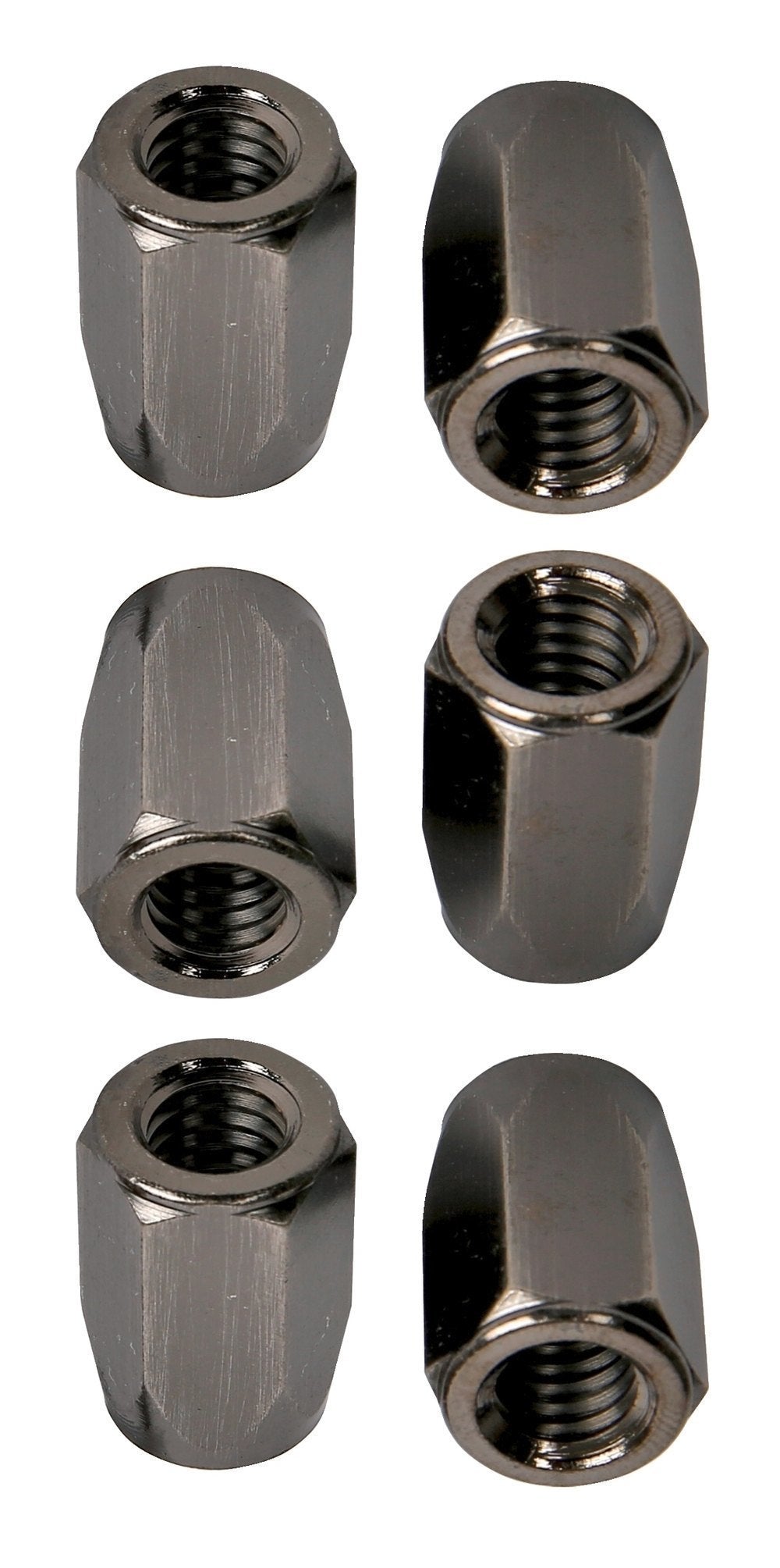 LP952-BN Super Nuts 3/8" muttrar, borstad nickel, 6 st.