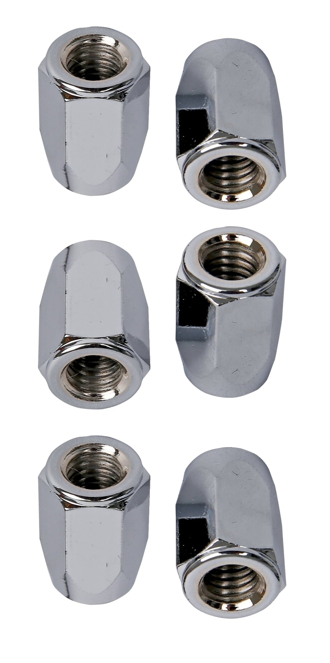 Latin Percussion stämskruvar & spännstänger tillbehör Stäm-mutter Super Nuts - 3/8" krom (LP952C)