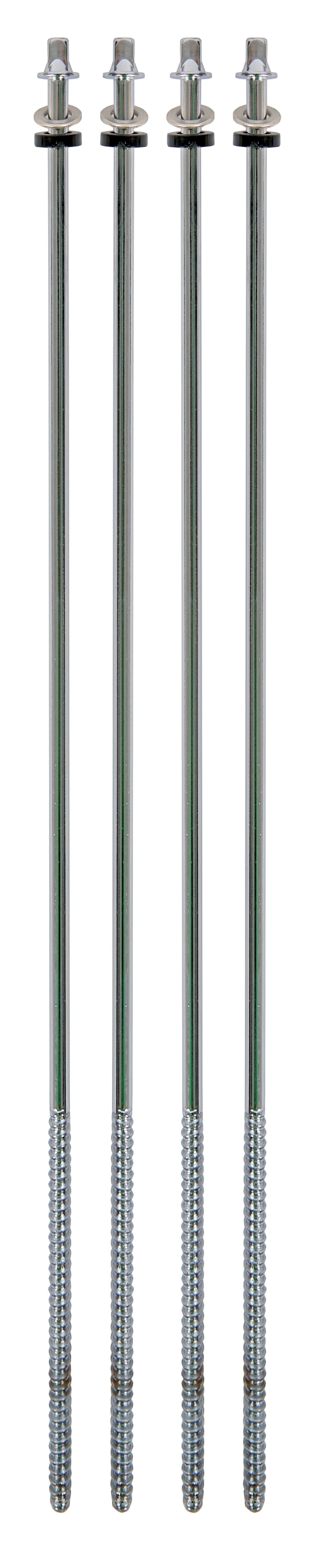 Latin Percussion Spännskruvar till brasiliansk Surdo - LP3018 LP3020 LP3118 LP3120 - Krom, 4 st (LP3920)