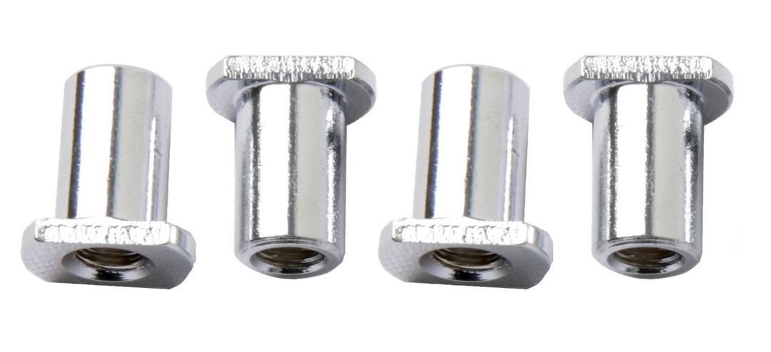 Latin Percussion Stämhylsor & spännstänger, tillbehör Gängade hylsor, brasiliansk Top Tuning - LP3110 LP3112 Repinique - LP3018 LP3020 LP3118 LP3120 Surdo - LP3408 Cuica - LP3212 Caixa - LP3314 Timbau - Krom (LP3935)