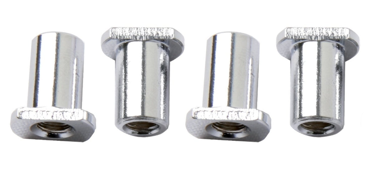 Latin Percussion Stämhylsor & spännstänger, tillbehör Gängade hylsor, brasiliansk Top Tuning - LP3110 LP3112 Repinique - LP3018 LP3020 LP3118 LP3120 Surdo - LP3408 Cuica - LP3212 Caixa - LP3314 Timbau - Krom (LP3935)