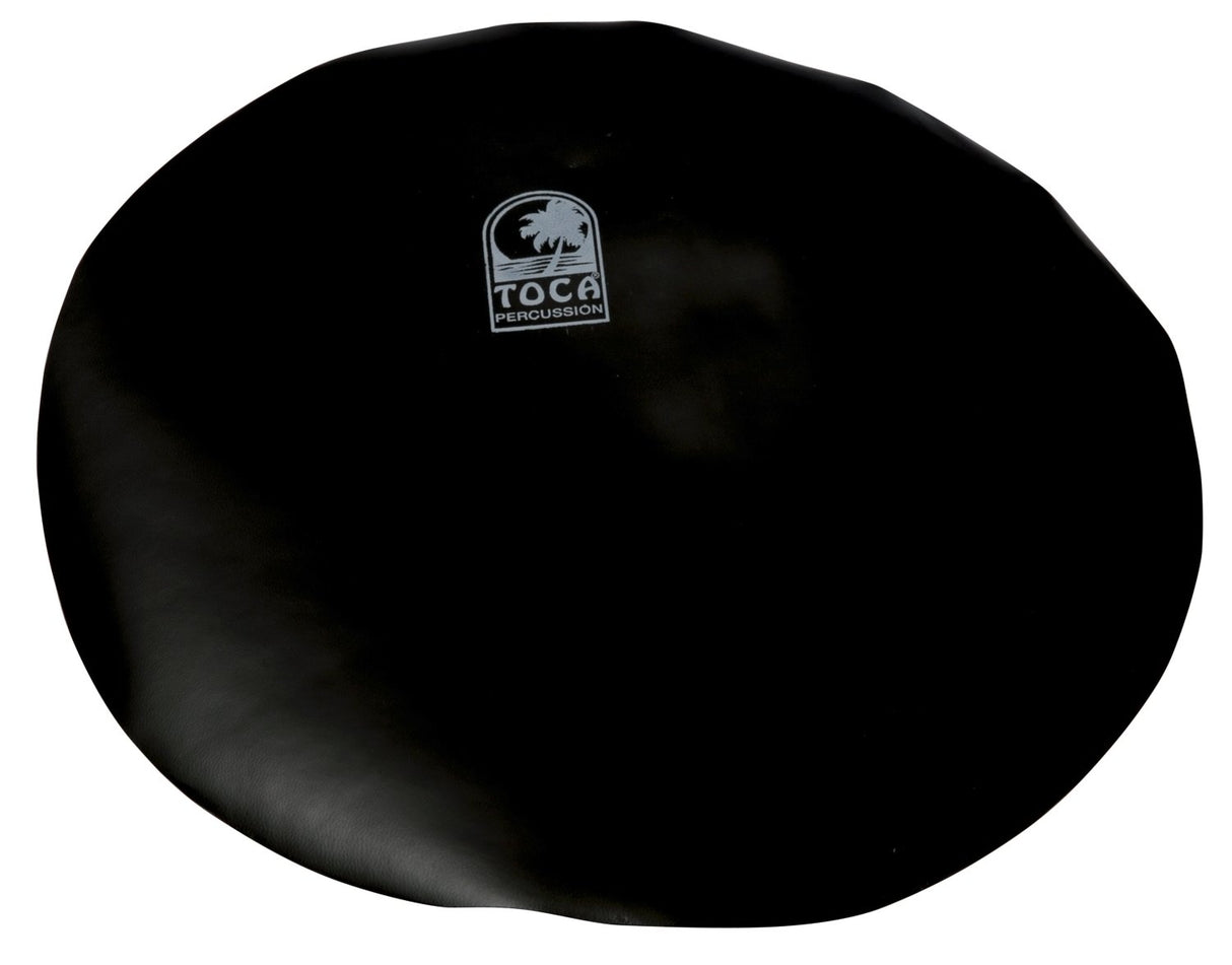 Toca Djembe-skinn platt skinn - 12" svart (to 8") (TD-DJHD8B)