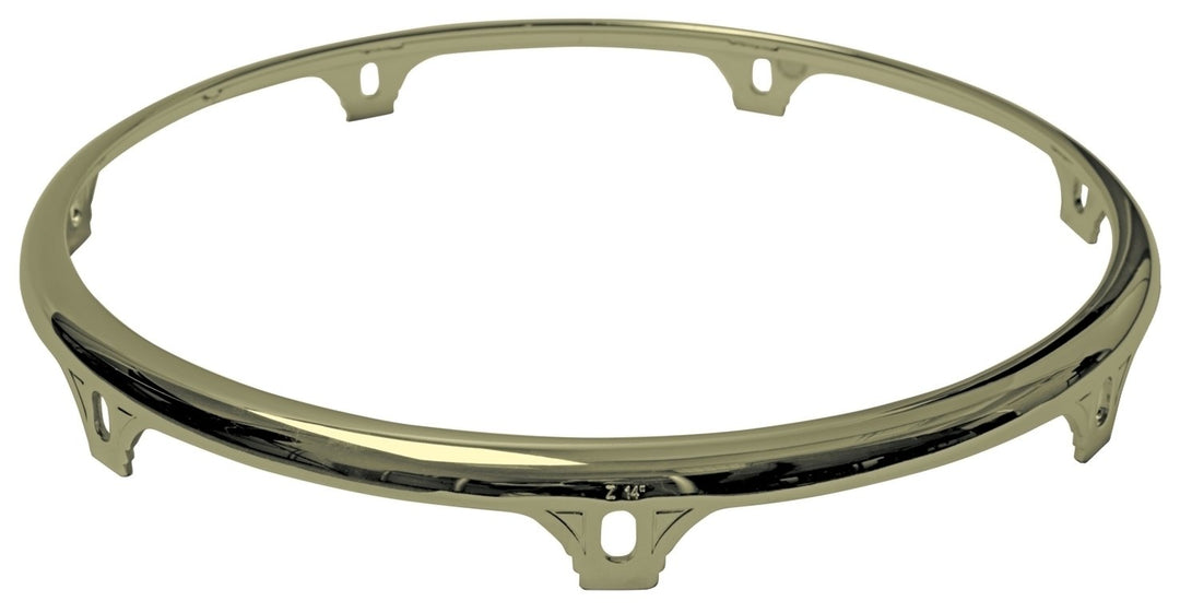 Latin Percussion Hooped Conga Comfort Curve II - Z Series (förlängd krage) - Guld - 14" Super Tumba | 7 hål (LP775B)