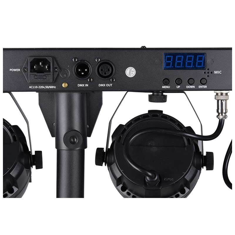 LIGHT4ME T-BAR LED DERBY PAR-belysningssæt