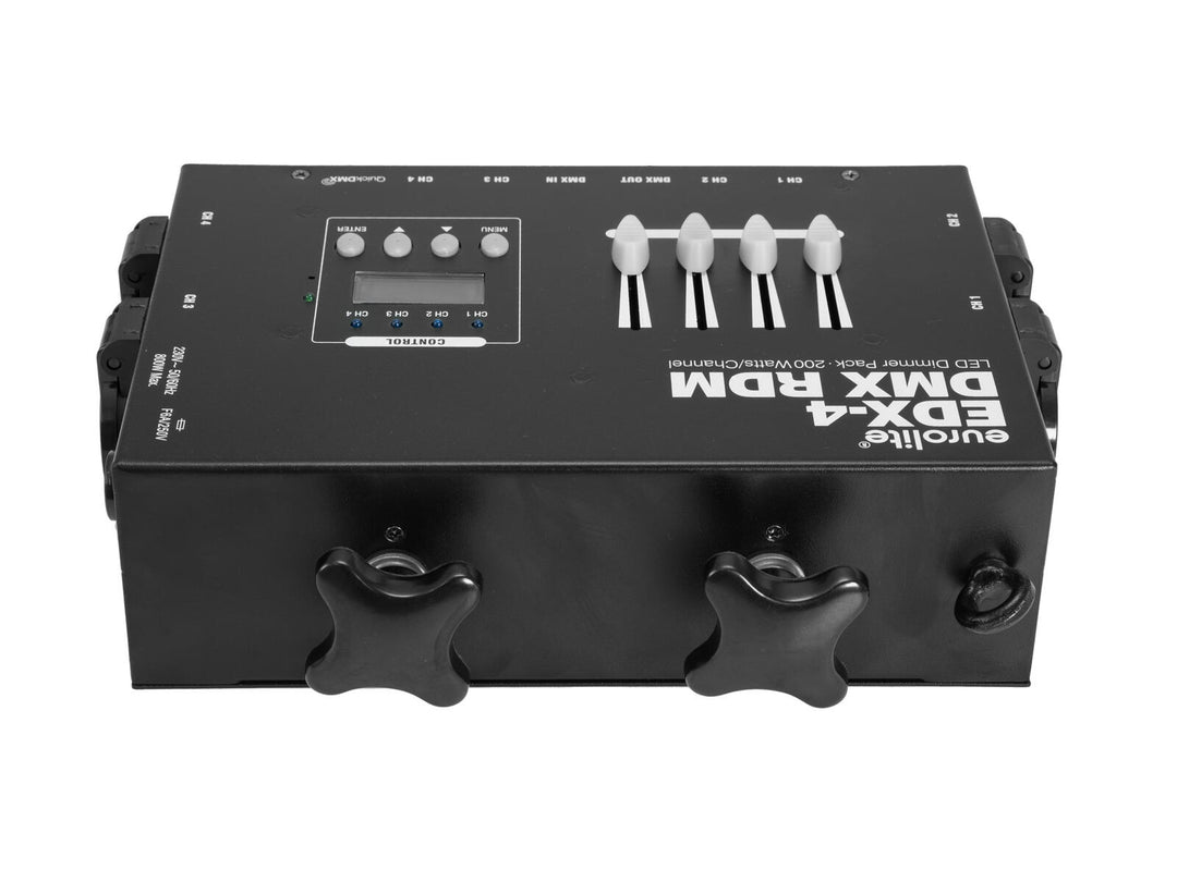 EUROLITE EDX-4 DMX RDM LED-dimmer Pack